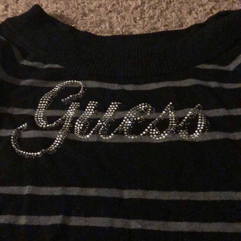 GUESS off the shoulder sweater
